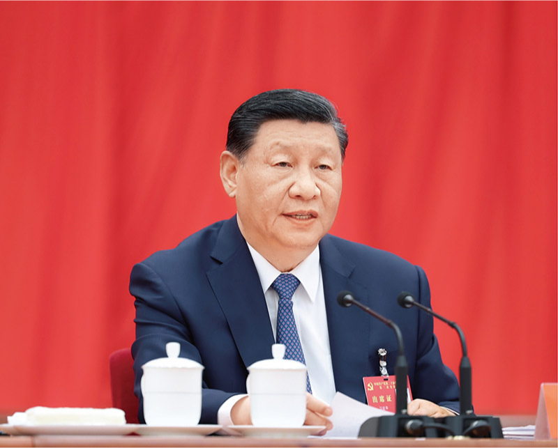 　　中國(guó)共產(chǎn)黨第二十屆中央委員會(huì)第三次全體會(huì)議，于2024年7月15日至18日在北京舉行。中央委員會(huì)總書(shū)記習(xí)近平作重要講話。 新華社記者 鞠鵬/攝